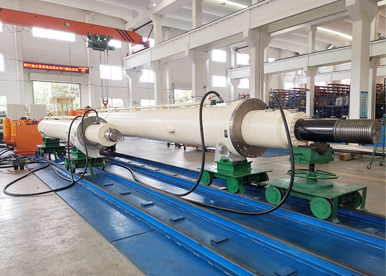 Multi Function Large Bore Hydraulic Cylinders Productivity Plane Rapid Gate