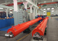 High Capacity Double Acting Hydraulic Cylinder Deep Hole Radial Gate 1000KN