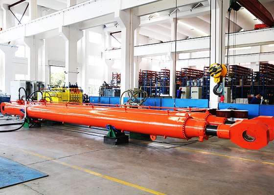 Large Hydraulic Hoist Cylinder for Ship and Dam Gate with Sensors